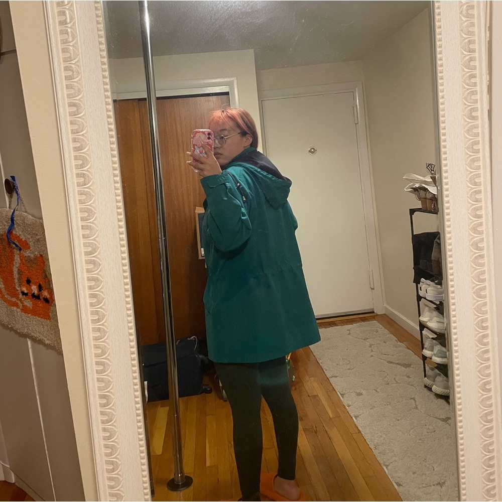 MS Cambridgeside outdoor jacket in teal